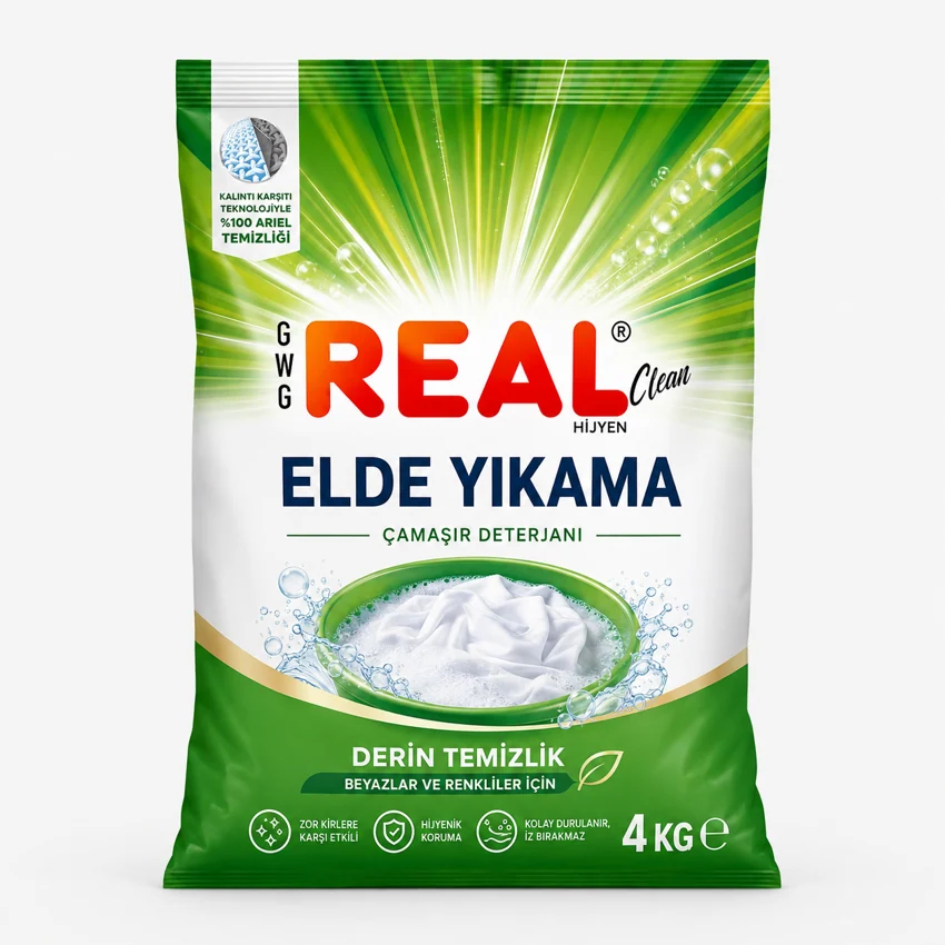 Elde yıkama toz deterjanı